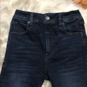 Abercrombie and Fitch Dark wash skinny jeans